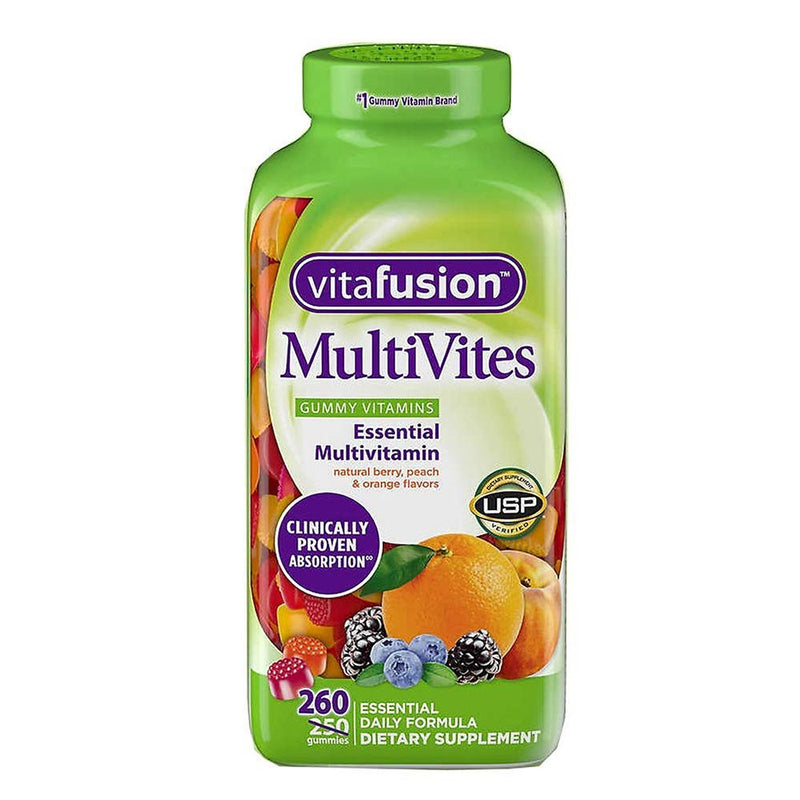 Gummy Multivites Vitamin tổng hợp Vitafusion Mỹ 260v