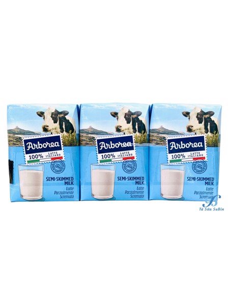 Sữa Tươi Ít Kem  Arborea Ý Hộp 200ml
