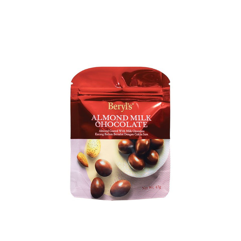 Chocolate Sữa Hạnh Nhân Beryls Gói 45G