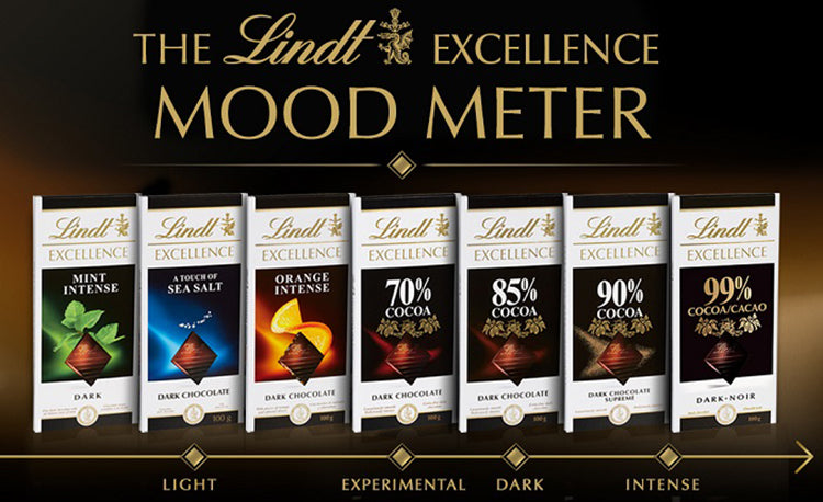 Chocolate Lindt Excellence Sea Saft