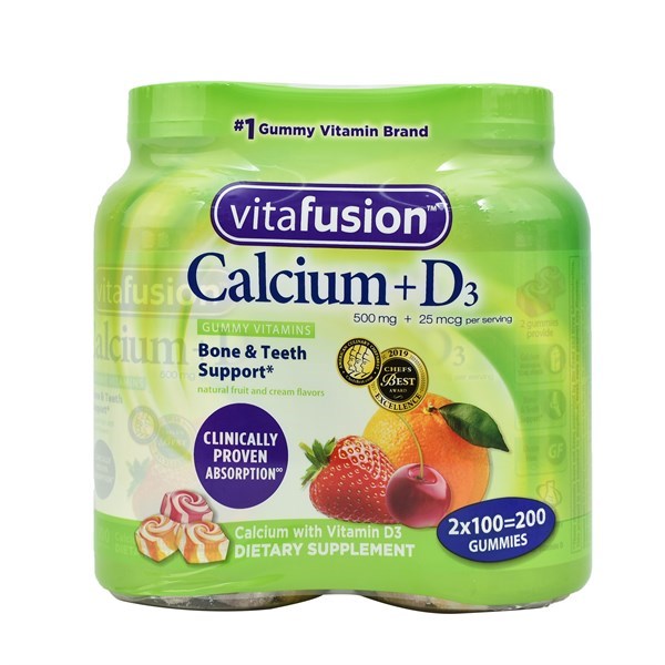 Hộp Gummy Bổ Sung Canxi Calcium + D3 500mg