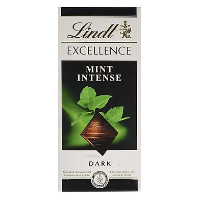Chocolate Lindt Excellence Mint Intense