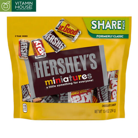 Chocolate Hershey Miniatures 286g (Share Pack)