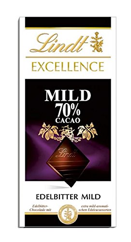 Thanh Chocolate Lindt Mild 70% Coaca 100g