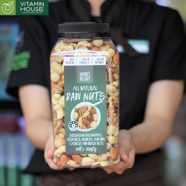 Hạt Hỗn Hợp All Natural Raw Nuts 1.25kg Úc