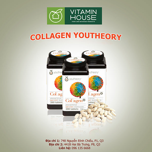 Collagen with Biotin Youtheory Nữ 390v