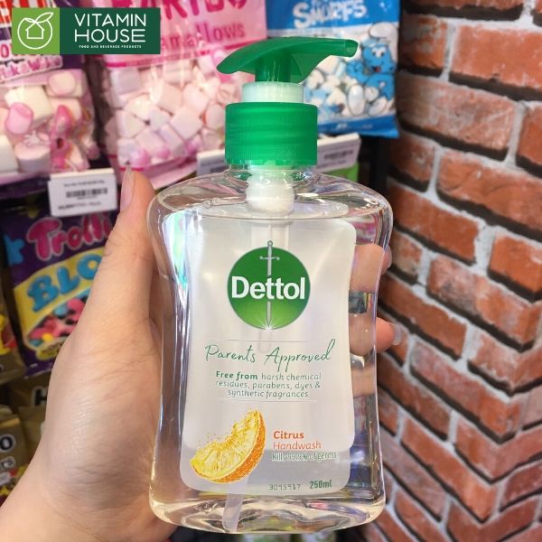 Xà phòng rửa tay Dettol 250ml - Citrus