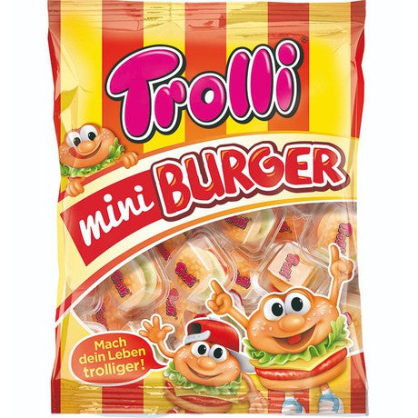Kẹo Dẻo Trolli Mini Burger 170g (gói)