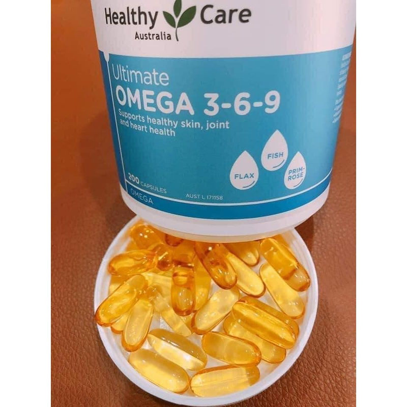 Viên Uống Omega 369 Ultimate Healthy Care 200v