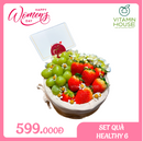 Set Quà Trái Cây Dâu, Nho Xanh Nhập Khẩu Tặng Người Yêu - Món Quà Thể Hiện Sự Khéo Léo Tạo Điểm Nhấn