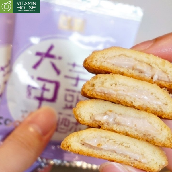 Bánh Khoai Môn Taro Cookies Đài Loan 85g