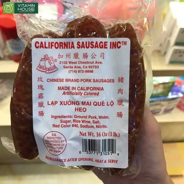 Lạp xưởng Heo Mai quế lộ