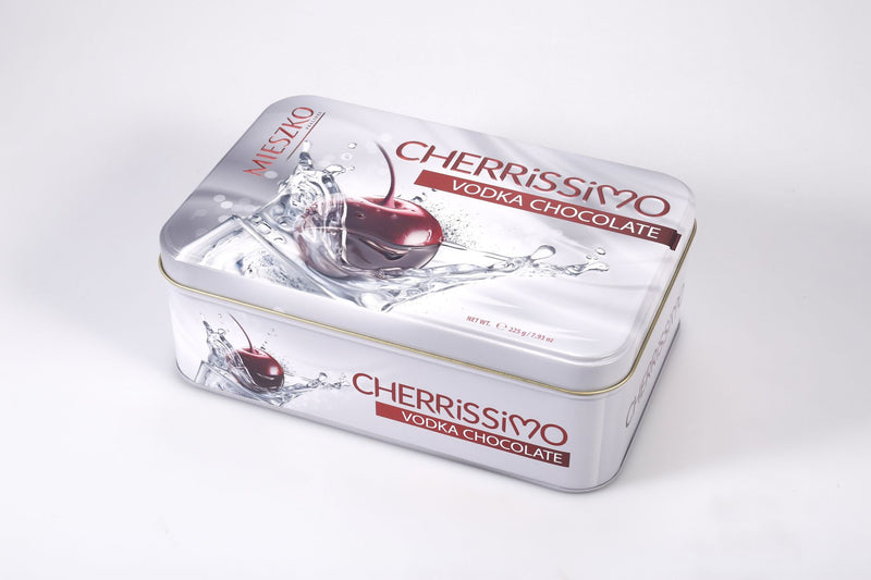Hộp Chocolate Rượu Mieszko Cherrisimo Vodka 225G