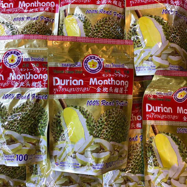 Sầu Riêng Sấy Durian Monthong Thái Gói 100g