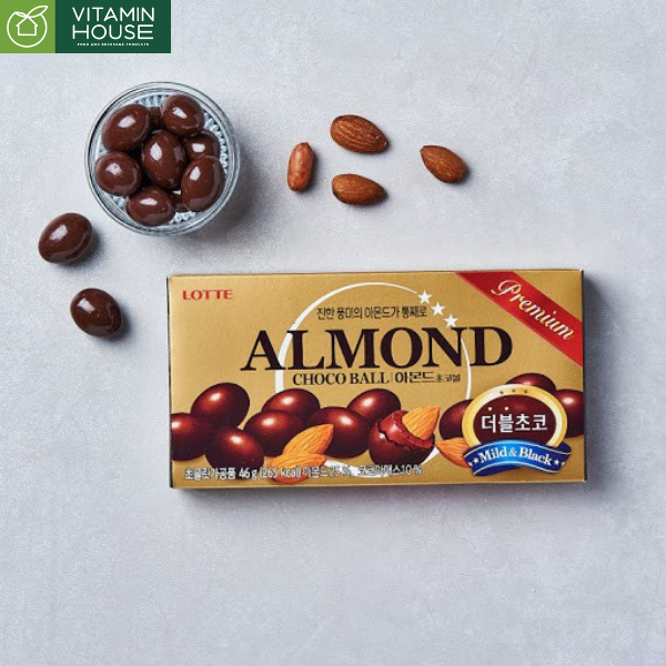 Chocolate Hạnh Nhân Almond Choco Ball Lotte 46g
