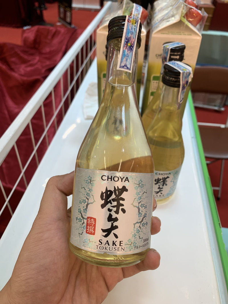 Rượu Sake Choya Tokusen Nhật Chai 300ml