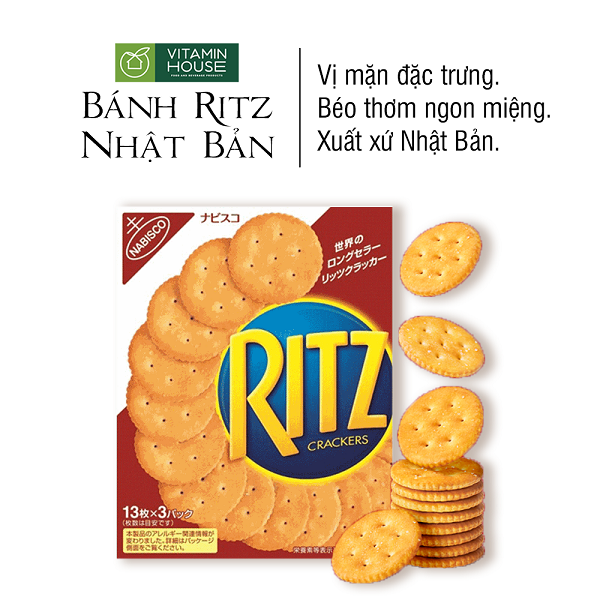 Bánh Quy Ritz Mỹ Hộp Giấy Nhỏ 128g