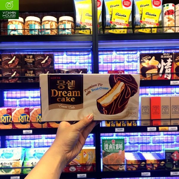 Bánh Dream Cake Cream Lotte 192g