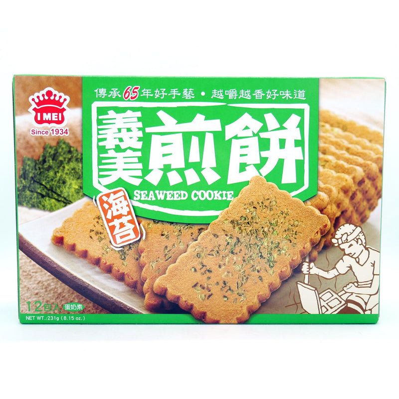 Bánh Quy Vị Rong Biển Seaweed Cookie IMEI ĐL Hộp 231g
