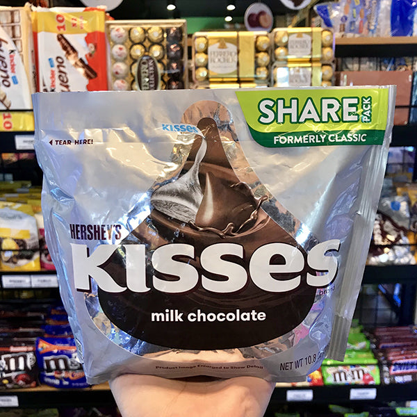 Chocolate Kisses Milk Chocolate 306g (Share Pack)
