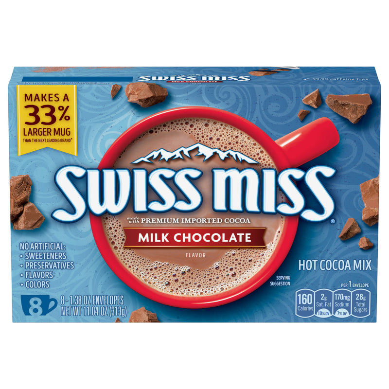Bột Ca Cao Milk Chocolate Swiss Miss Mỹ Hộp 313g