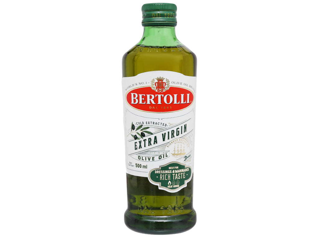 Chai Dầu Oliu Extra Virgin Bertolli 500ml