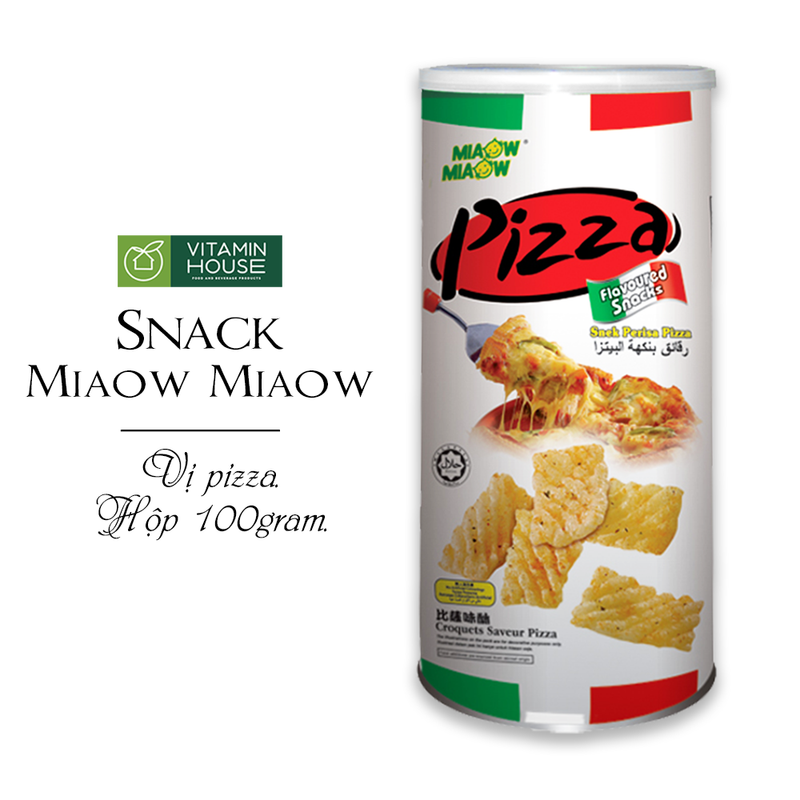 Snack Miaow Miaow Vị Pizza