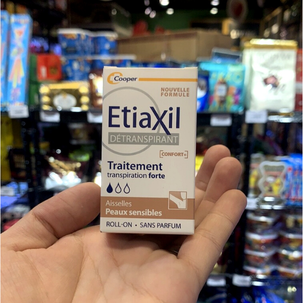 Lăn khử mùi EtiaXil cho da siêu nhạy cảm 15ml (nâu)