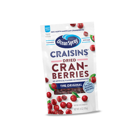 Cranberries sấy khô Ocean Spray Craisins 170g
