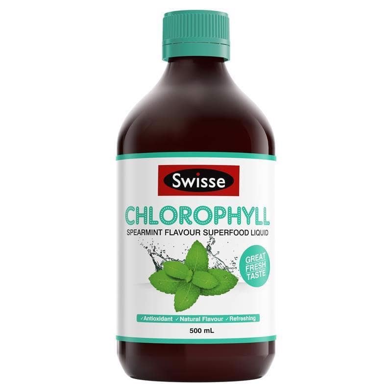 Nước Diệp Lục Spearmint Swisse Chlorophyll Úc Chai 500ml