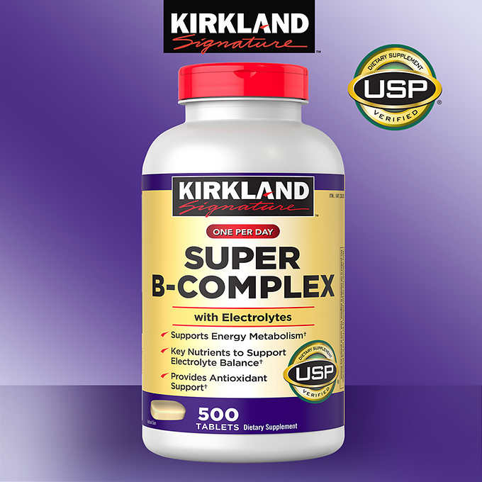 Viên Uống Super B-Complex Kirkland 500v