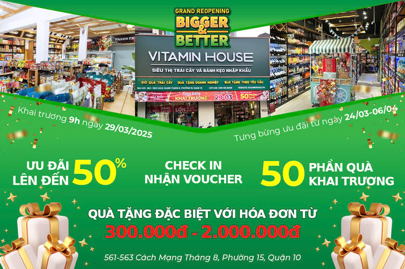 Khai Trương Mở Rộng Chi Nhánh Vitamin House Quận 10