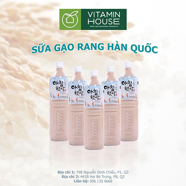 Địa điểm mua nước gạo rang Hàn Quốc ngon và giá rẻ tại Tp.HCM
