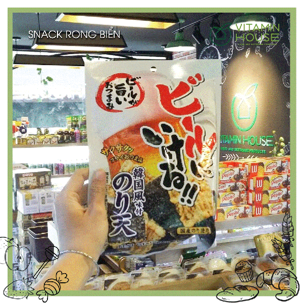 Giải thích tại sao người Việt thích ăn snack rong biển của Nhật