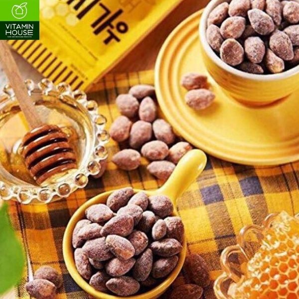 Cách làm hạnh nhân rang bơ mật ong ngon miễn chê