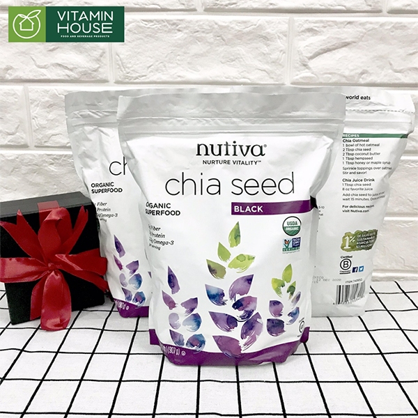 Muốn giảm cân thì đừng chần chừ gì nữa hãy chọn ngay hạt chia Nutiva Chia Seed Mỹ nhé