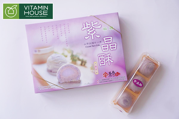 Ngất ngây với vị thơm ngọt của bánh khoai môn ngàn lớp Đài Loan