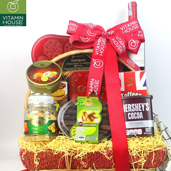 Nhanh tay đặt giỏ quà tết sớm để được giá chiết khấu cao tại Vitamin House tết 2022