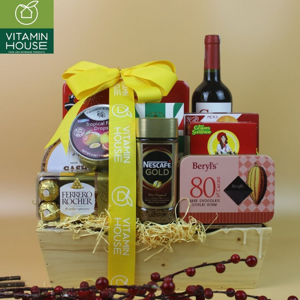 Những giỏ quà biếu sang trọng và ý nghĩa thích hợp để làm quà tặng thay lời muốn nói tại Vitamin House