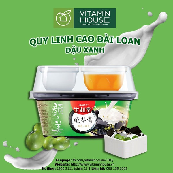 Review-Đánh giá thực phẩm nhập khẩu Đài Loan: Cao Quy Linh Vị Đậu Xanh