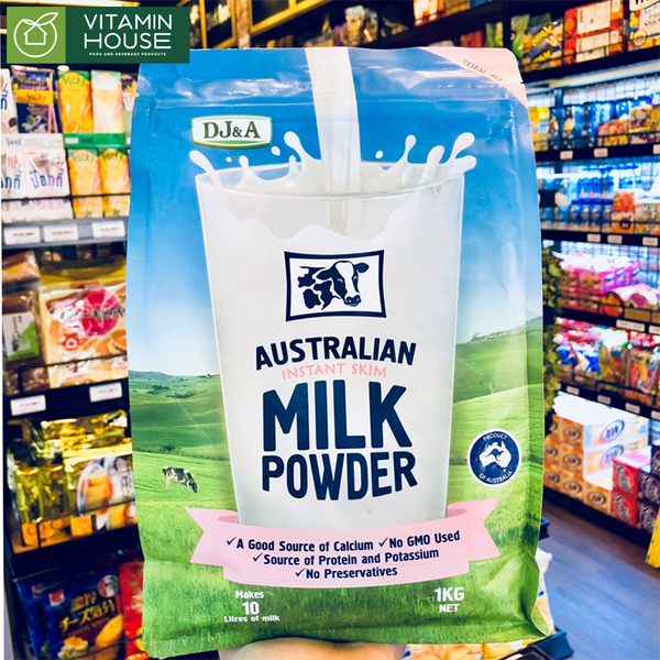 Top 2 loại sữa bột nguyên kem được chế biến từ 100% sữa tươi lấy từ những con bò thuần chủng hiện nay