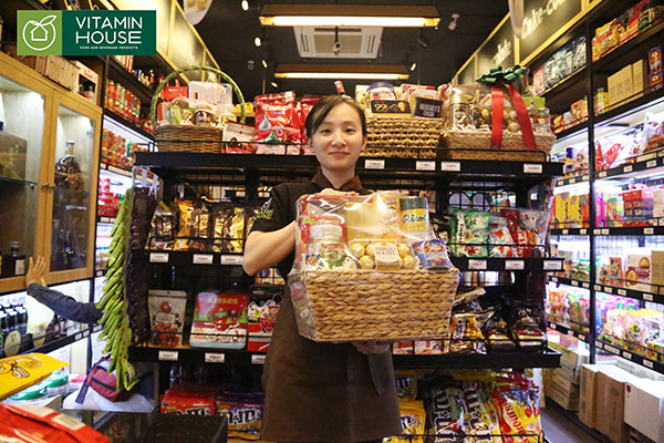 VITAMIN HOUSE & NHỮNG GIỎ QUÀ TẾT ĐẦY ẮP ĐỒ NGOẠI