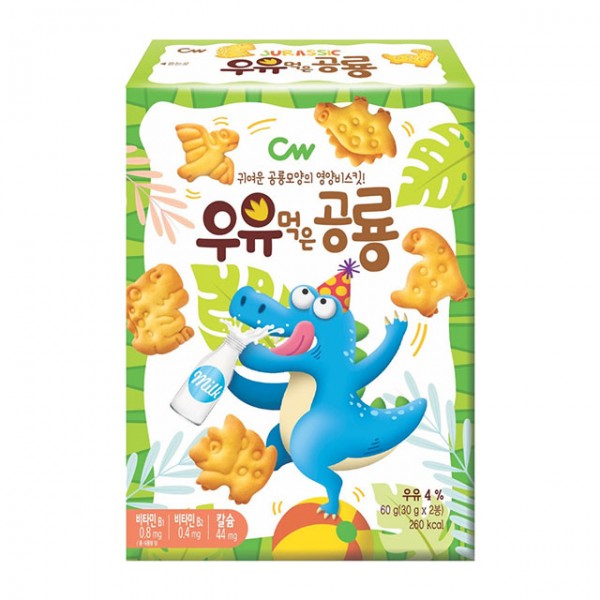Bánh Ăn Dặm Khũng Long CW HQ Hộp 60g