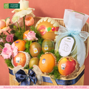 Giỏ Trái Cây Nhập Khẩu Táo Envy, Dưa Lưới, Tặng Đồng Nghiệp, Người Thân