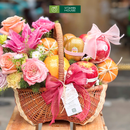 Giỏ Quà Trái Cây Cao Cấp Tặng Chúc Mừng Đối Tác Nữ