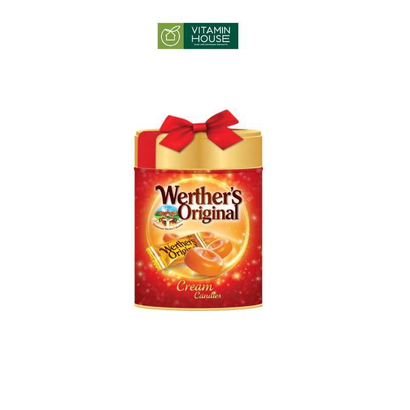 Hộp quà kẹo caramen kem hiệu Werther's Original 90g
