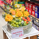 Giỏ Quà Trái Cây & Hoa Tươi Chúc Mừng Sinh Nhật