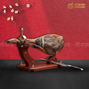 Đùi Sau Heo Trắng Muối Serrano 18 Tháng Có Xương Montesano