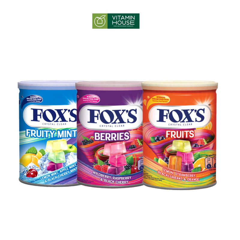 Kẹo FOX'S Crystal Clear 170g