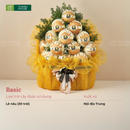 Giỏ Trái Cây Lê Nâu Dạng Tháp Phù Hợp Cúng Kính, Dâng Lễ Trang Trọng